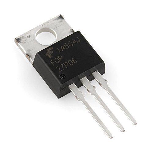 FAIRCHILD SEMICONDUCTOR FQP27P06 P CHANNEL MOSFET, -60V, 27A, TO-220 (5 pieces)