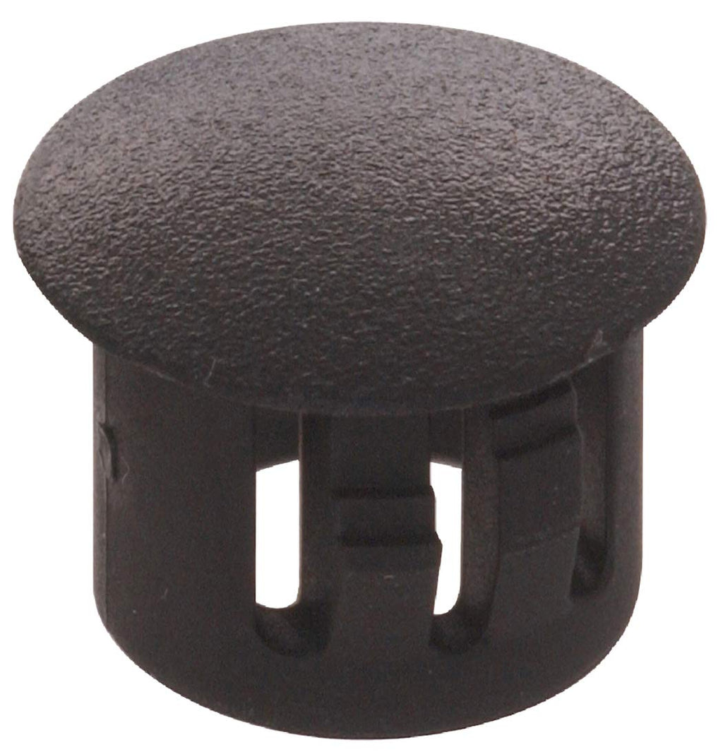 The Hillman Group 58125 1/4-Inch Black Nylon Hole Plug, 20-Pack