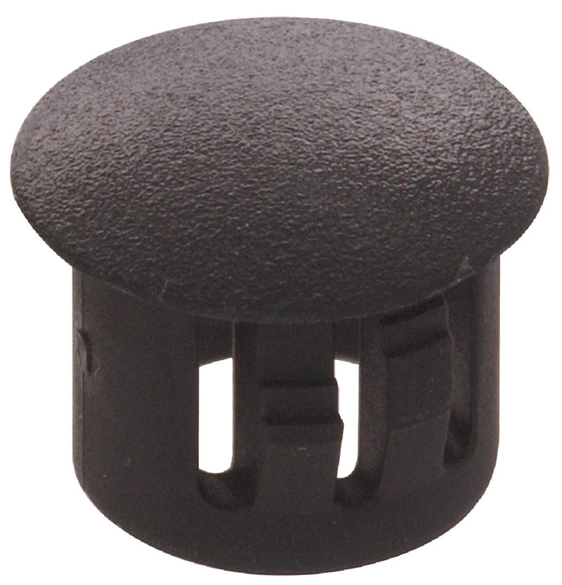 The Hillman Group 58128 3/8-Inch Black Nylon Hole Plug, 20-Pack