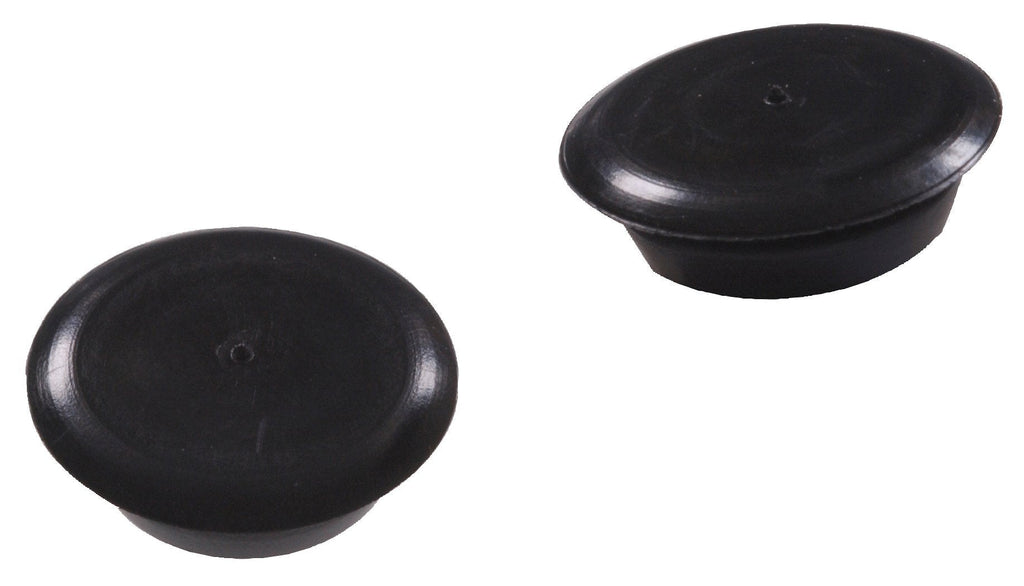 The Hillman Group 58182 1/2-Inch Black Nylon Flush Button Plug, 25-Pack