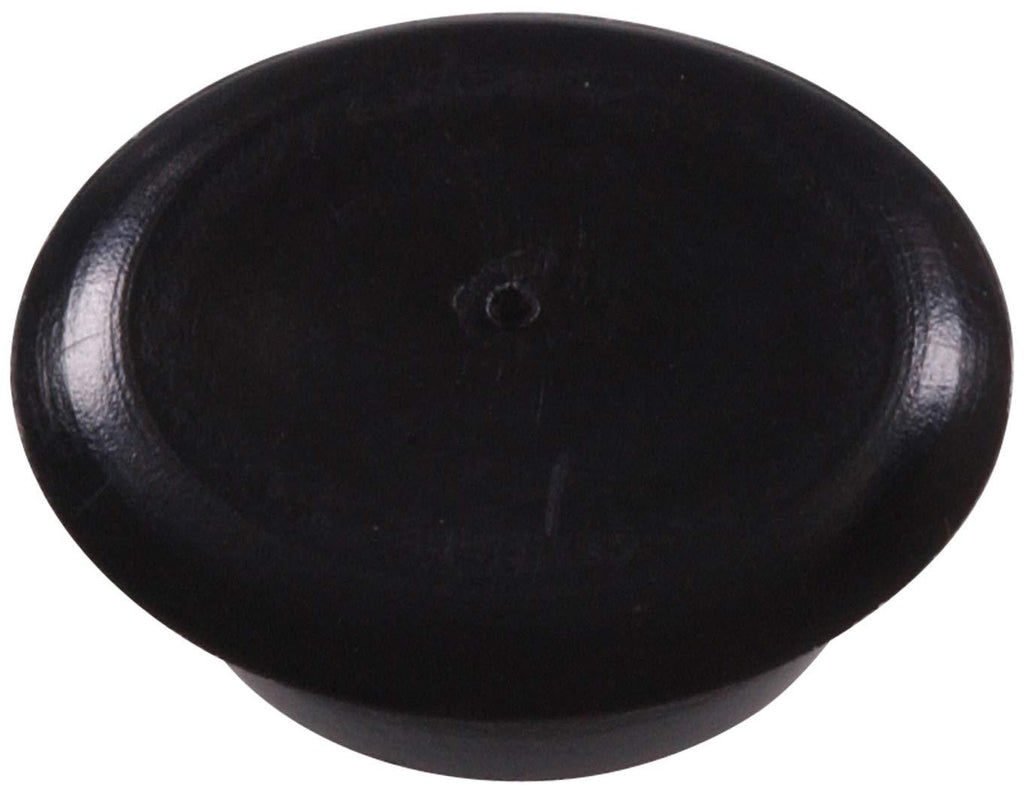 Black Nylon Button Plug (Fits 5/8" Hole)