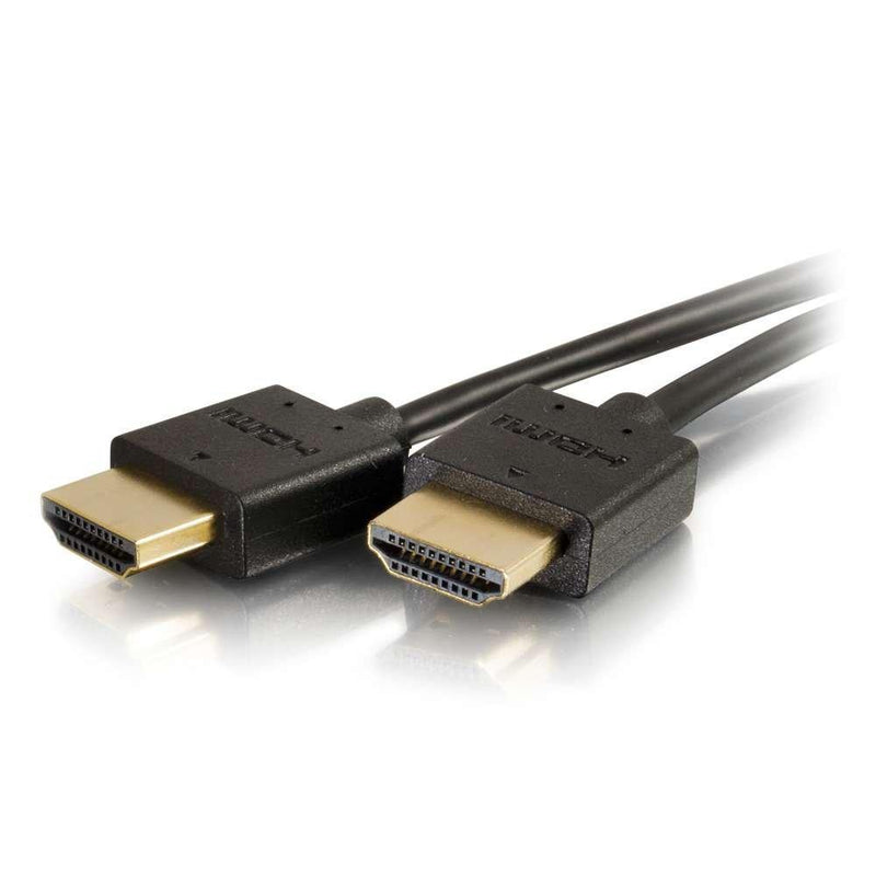 C2G HDMI Cable, 4K, High Speed HDMI Cable, 60Hz, 3 Feet (0.91 Meters), Black, Cables to Go 41363 3ft