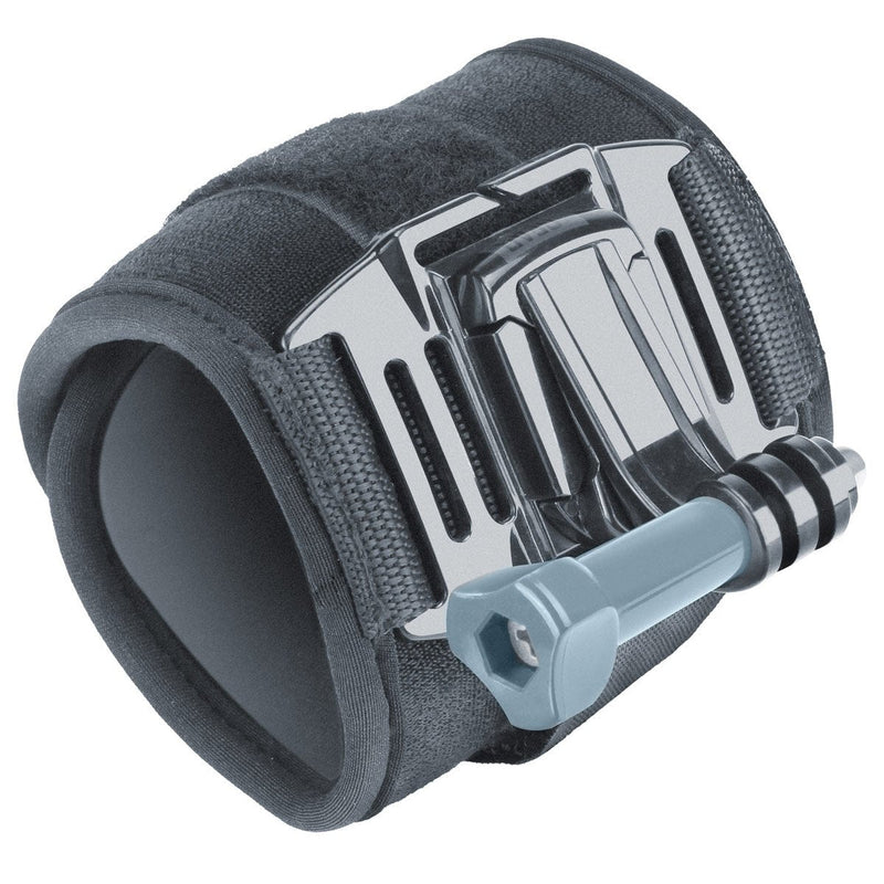 Wrist Strap Band Style GoPro Action Camera Mount w/ 2-Point Neoprene Strap , J Hook and Tripod Adapter by USA Gear - Works With GoPro HERO6 BLACK , HERO5 Black/Session , YI 4K , AKASO EK7000 & More