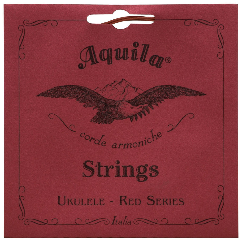 Aquila Red Series AQ-87 Tenor Ukulele Strings - High G - 1 Set of 4