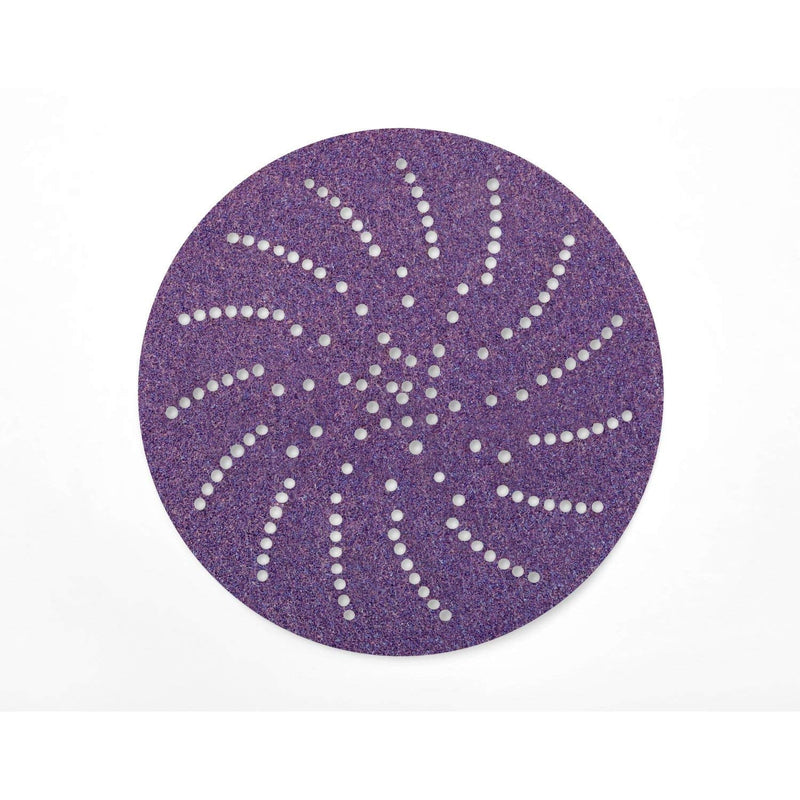 Cubitron - 51125868518 3M II Hookit Clean Sanding Paper Disc 732U - 120+ Grit Vacuum Sanding Disc - C-Weight Backing, Hook and Loop Attachment - 5"