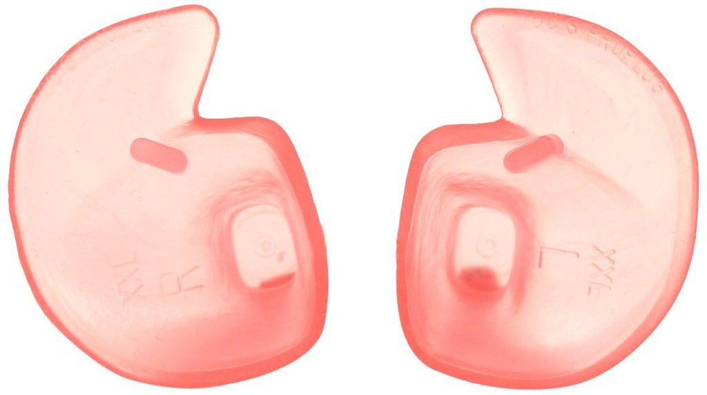 Doc's Proplugs Extra Large Non Vented Ear Plugs without Leash - Pink