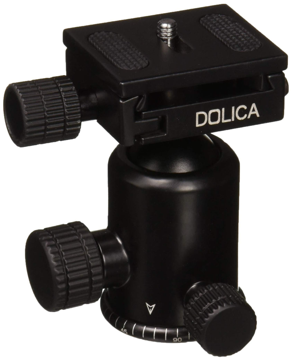 Dolica B103 Pro Level Tripod Ball Head, Black, compact