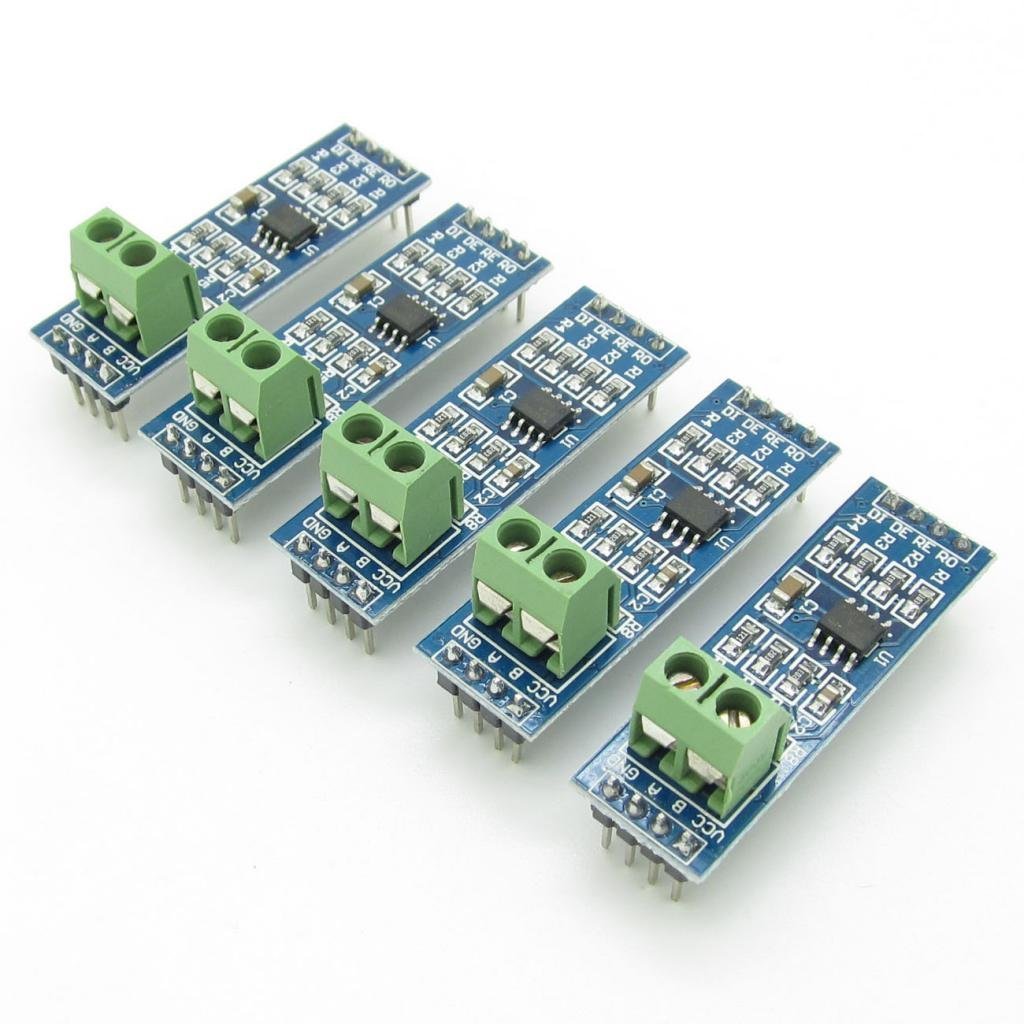 Max485 Chip RS-485 Module TTL to RS-485 Module Raspberry Pi Pack of 5