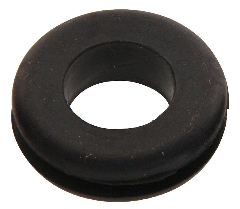 The Hillman Group 55052 Groove Rubber Grommet, 7/16 by 3/16 by 5/16-Inch, 25-Pack , Black