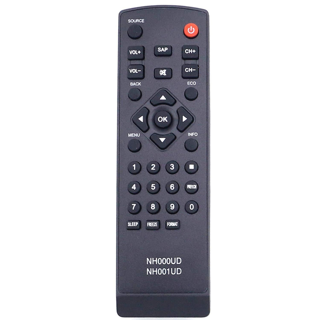 Beyution New NH000UD NH001UD Replaced Remote Control fit for Sylvania Emerson TV LC195EMX LC320EMX LC320EMXF LC320MXF LC195SLX LC320SLX CLC320EM2F CLC401EM2F LC190EM1 LC190EM2 LC220EM1 LC220EM2 LC260E