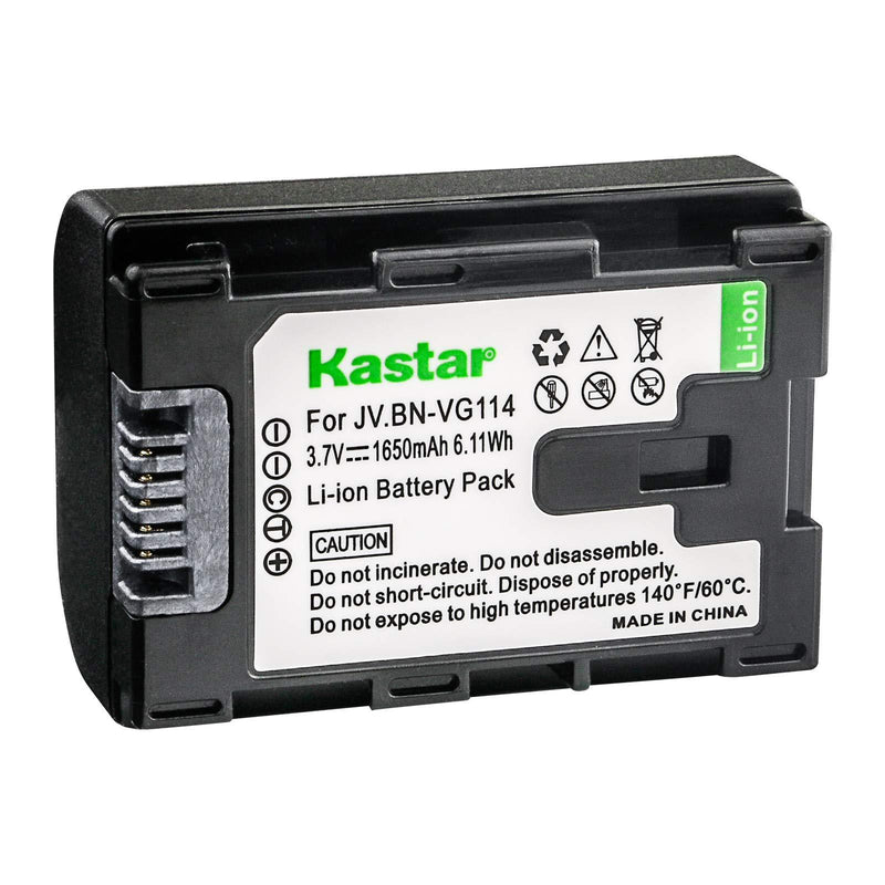 Kastar BN-VG114 Battery for JVC BN-VG107U, BN-VG108U, BN-VG114U, BN-VG121U, BN-VG138U