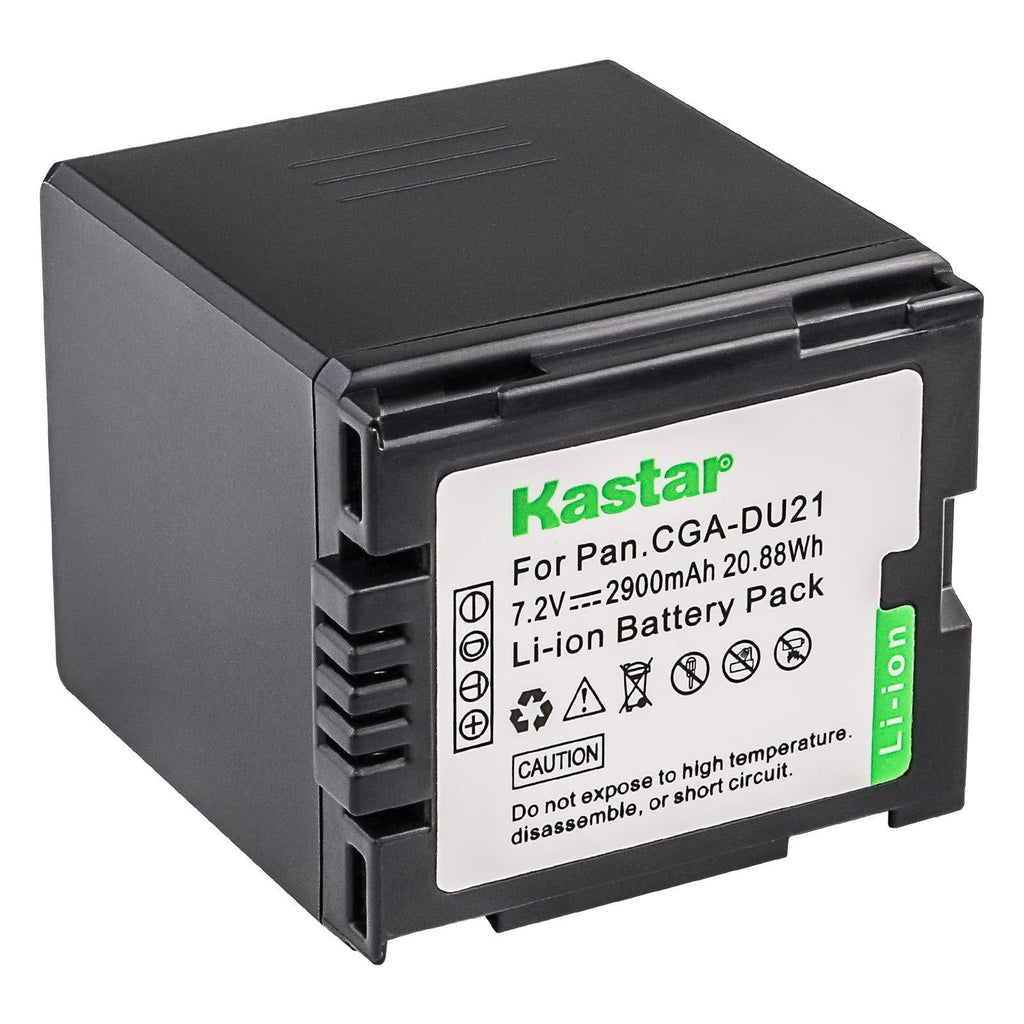 Kastar Battery Replacement for Panasonic CGA-DU21 CGA-DU21A/1B CGR-DU06 CGR-DU07 CGA-DU06 CGA-DU07 CGA-DU14 CGA-DU14A/1B CGR-DU21 CGR-DU14 Battery