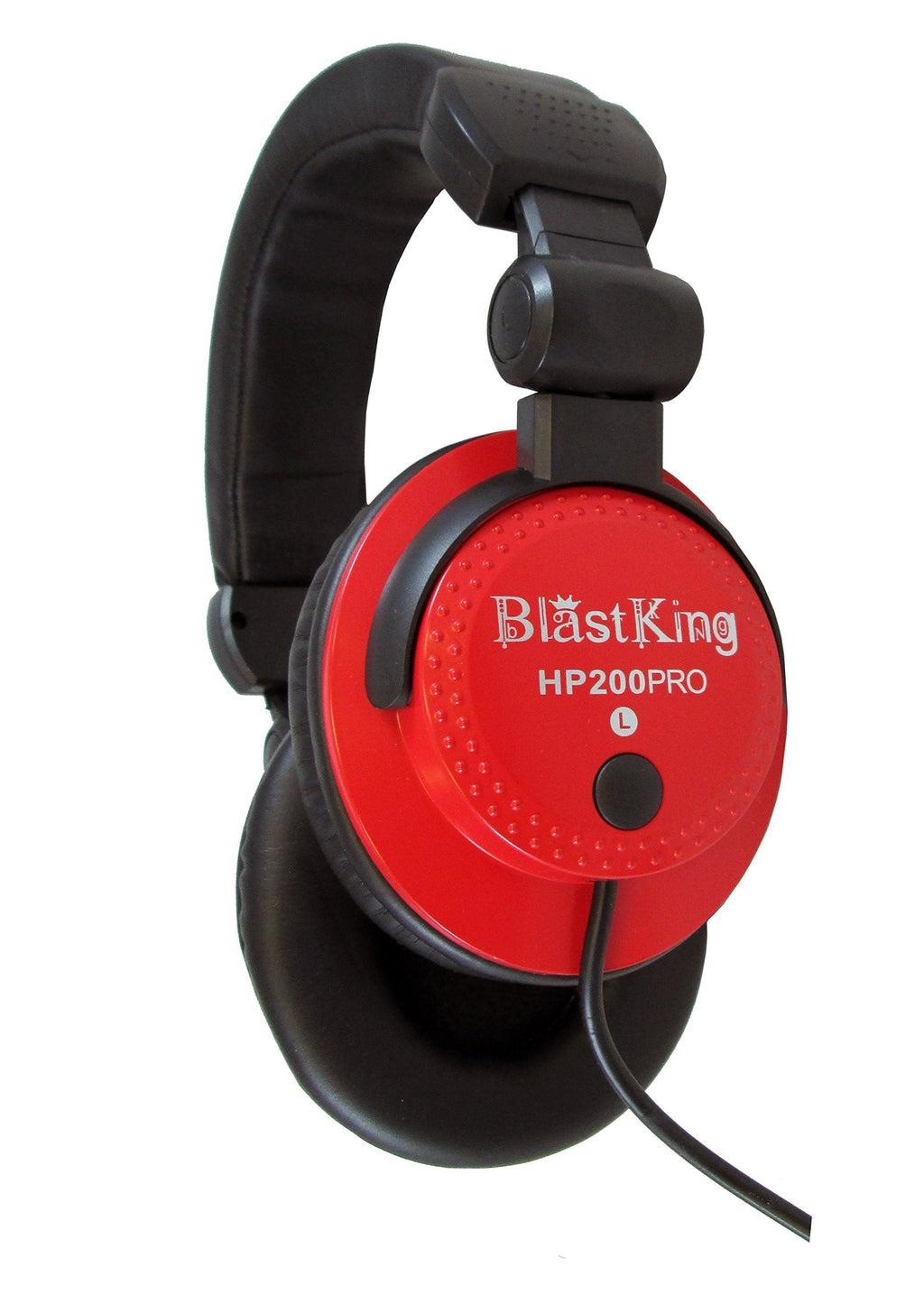 Blast King HP200PRO RD Professional DJ Headphones