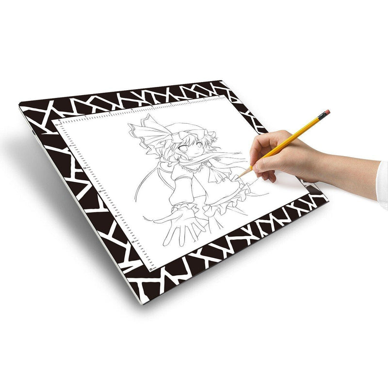 Litup Kids Light Box Ultra Thin Mini Size A5 9.8"×7.64" LED Artcraft Tracing Light Pad Artists Drawing Light Board for Sketching Animation Designing Stencilling - LPS5