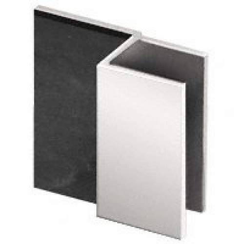 CRL DSSQ1CH Polished Chrome Square Style Frameless Shower Door Stop