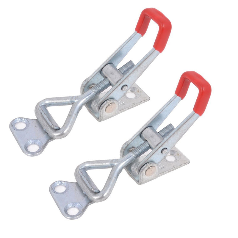 uxcell 4001 100Kg 220-Pound Triangle Shaped Lever Latch Toggle Clamp, 2-Piece
