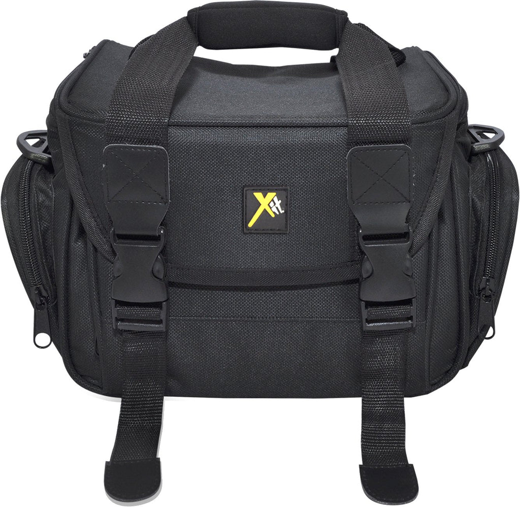 Xit XTCC4 Deluxe Digital Camera/Video Padded Carrying Case, Medium (Black)
