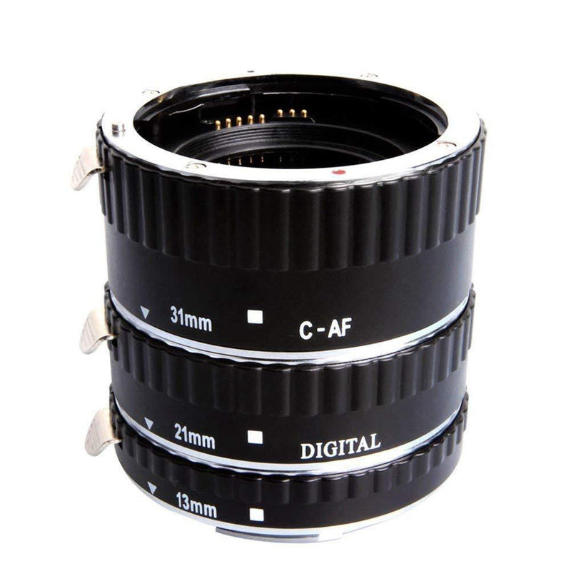 Mcoplus C-AF-A Auto Focus Metal Macro Extension Tube Set for Canon EOS EF EF-S SLR Cameras