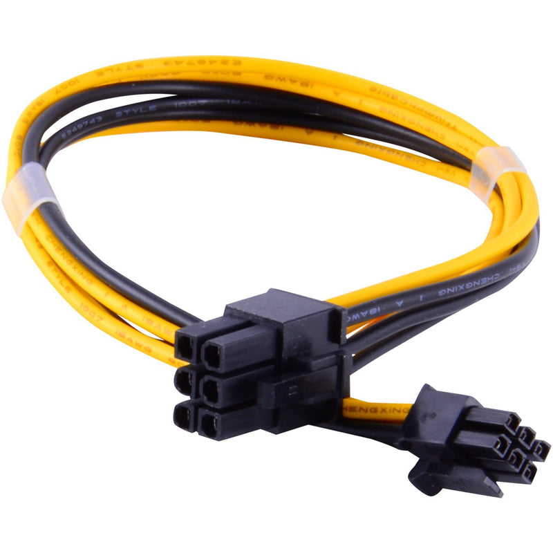 JacobsParts PCI Express Mini 6-pin to 6-pin PCI-e Video Card Power Cable for Apple Mac Pro Tower / Power Mac G5