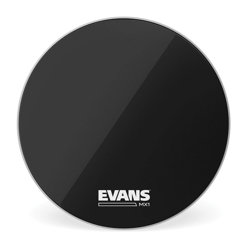 Evans BD14MX1B 14-Inch MX1 Black Bass Drum Head 14 Inch