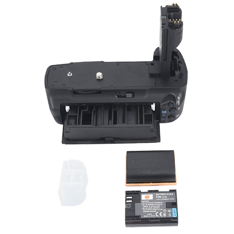[AUSTRALIA] - DSTE Replacement for Pro BG-E6 BGE6 Vertical Battery Grip + 2X LP-E6 LP-E6N Compatible Canon EOS 5D Mark II 5D2 SLR Digital Camera 