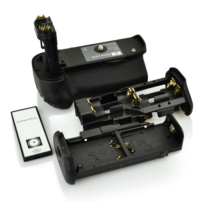 DSTE Replacement for Pro IR Remote BG-E11 Vertical Battery Grip Compatible Canon EOS 5D Mark III 5D3 5DS 5DSR Digital Camera as LP-E6 LP-E6N