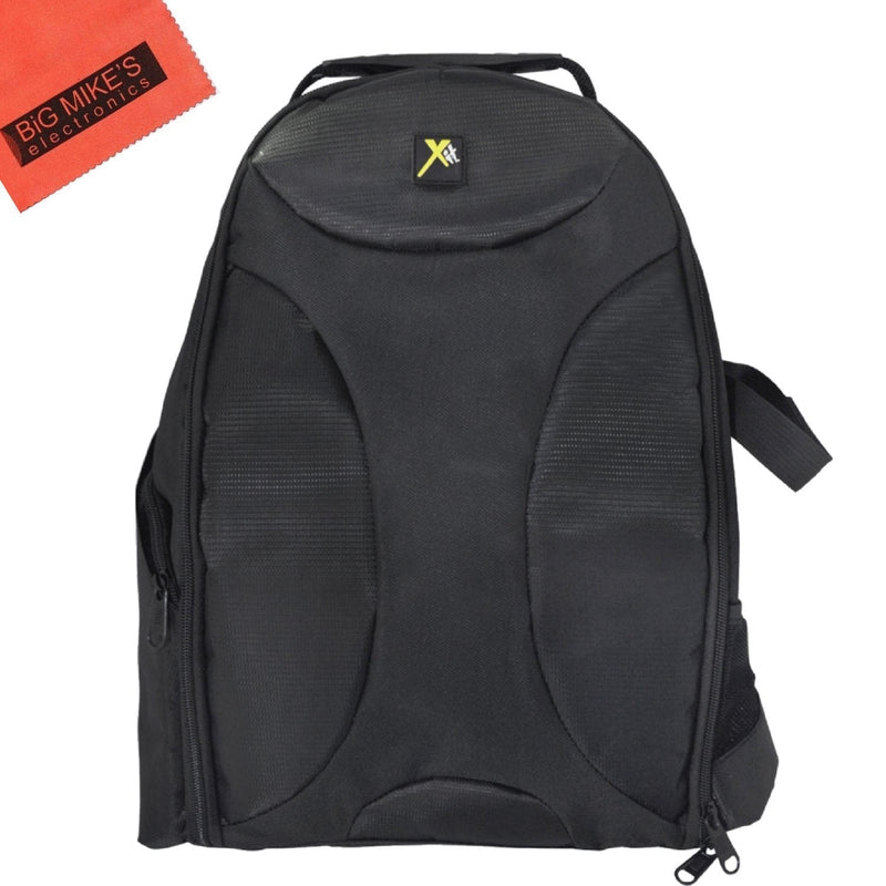 Deluxe Digital SLR Camera Backpack for Canon EOS Rebel EOS-M, EOS M3, EOS M6, EOS M10, EOS M50, M100, T3, T3i, T4i, T5, T5i, T6, T6i, T6s, T7, T7i, EOS 5D, 6D, 7D, 60D, 70D, 77D, 80D, SL1, SL2 Camera