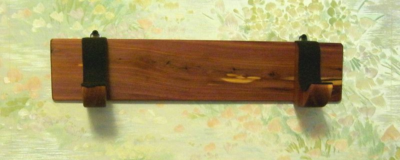 Native American Flute - Wall Rack - - handmade from aromatic cedar