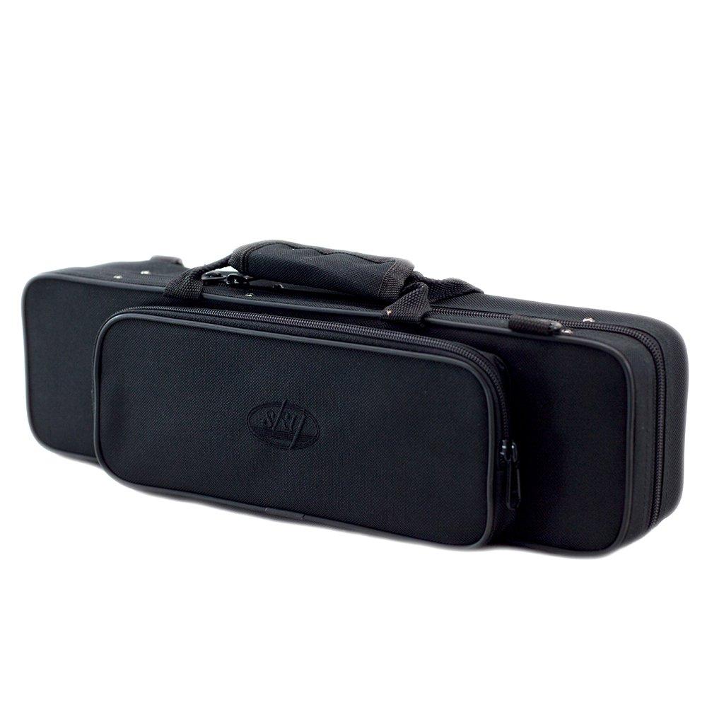 Sky(Paititi)"C" Flute Lightweight Case with Shoulder Strap (Black)