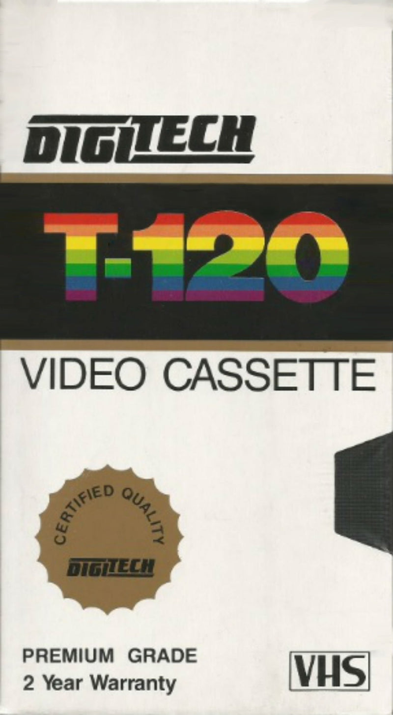 DigiTech T-120 Premium Grade VHS Blank