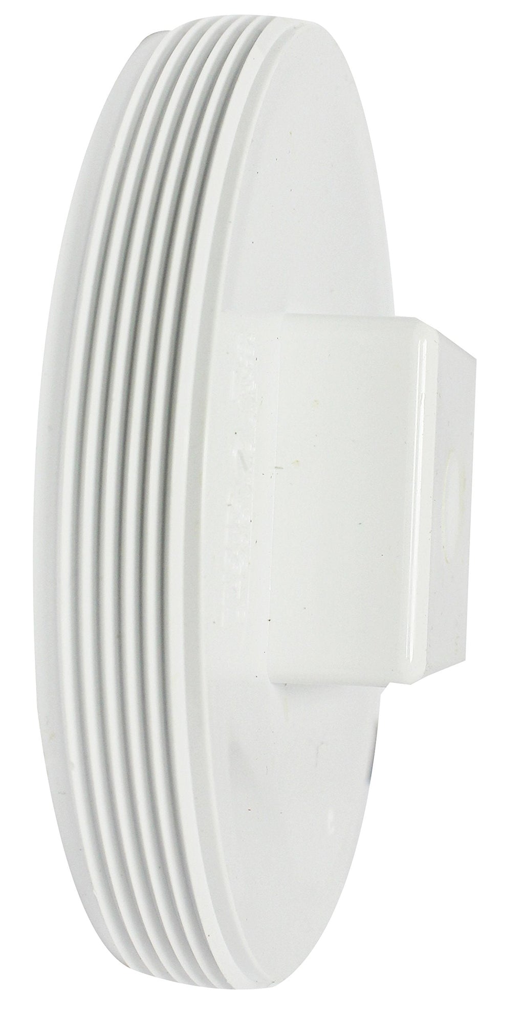 Canplas 193057S PVC DWV Cleanout Plug with Line, 6-Inch