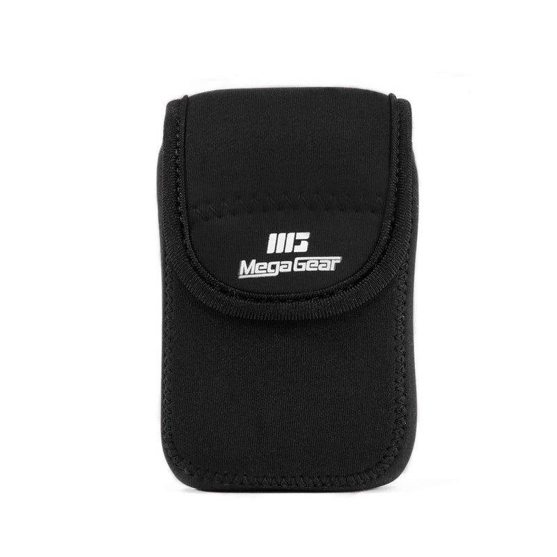 MegaGear Ultra Light Neoprene Camera Case Compatible with Canon PowerShot G7 X Mark III, G5 X Mark II, G7 X Mark II, Nikon Coolpix AW130, S9900, Canon PowerShot G7 X Black