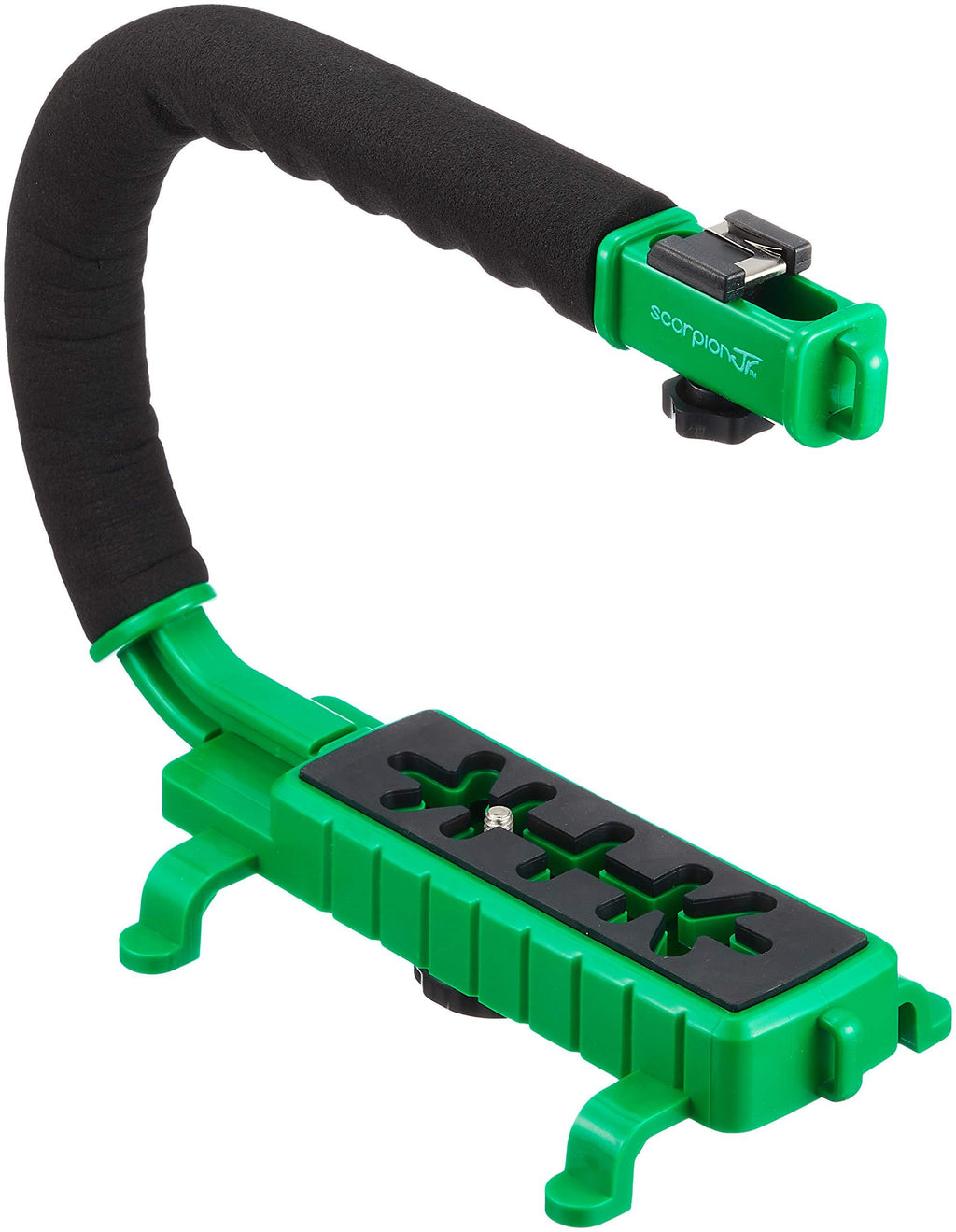 Cam Caddie Scorpion Jr. Limited Edition Collapsible Stabilizing Camera/Smartphone Handle w/Hot Shoe Mount - Green