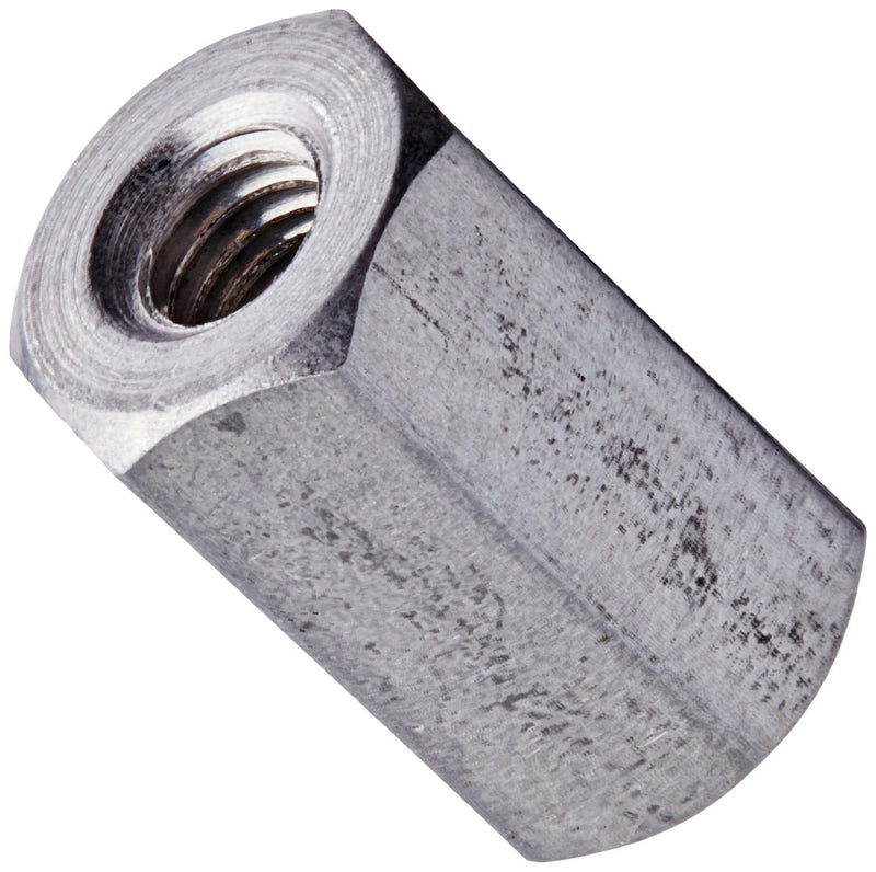 Hex Standoff, Aluminum, Female, Clear Iridite, M3-0.5 Screw Size, 6mm OD, 10mm Length, (Pack of 10)