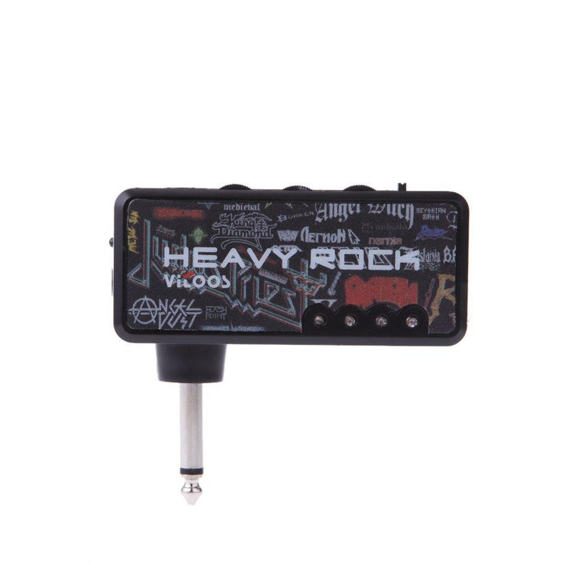 [AUSTRALIA] - Andoer Vitoos Electric Guitar Plug Mini Headphone Amp Amplifier (Heavy Rock) 
