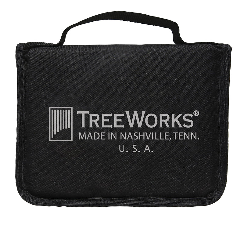 TreeWorks Chimes TRE57 Triangle Case for Storage and Transport of up to Three Triangles and Beaters