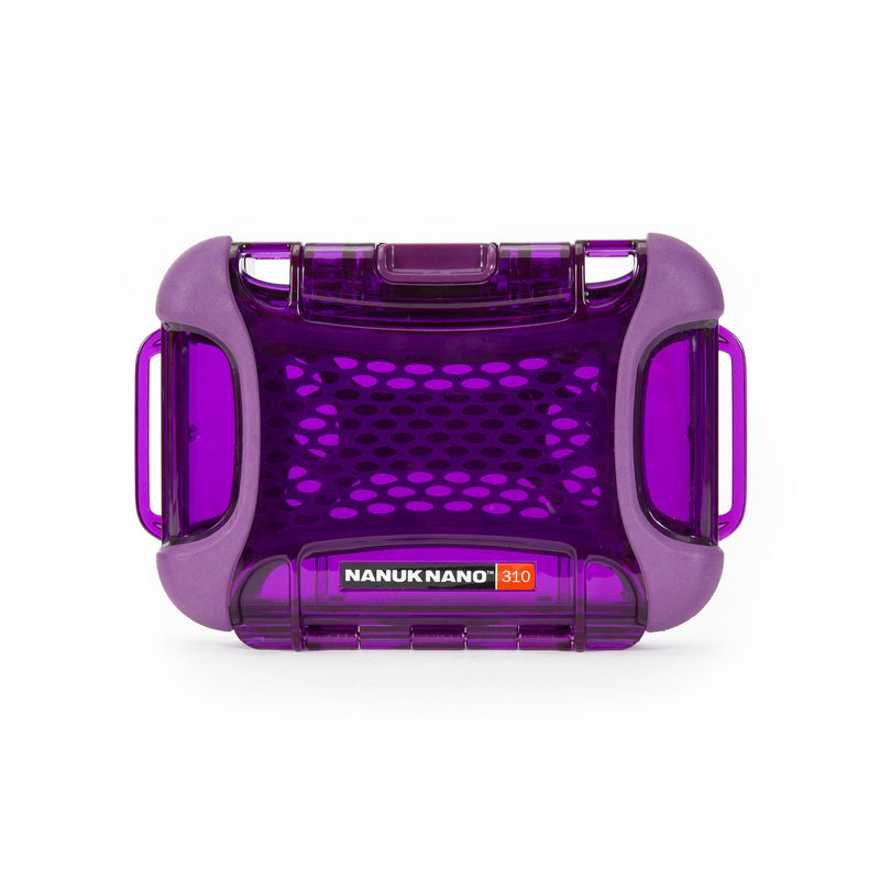 Nanuk 310-0013 Nano Series Waterproof Small Hard Case for Phones, Cameras and Electronics (Purple) Purple