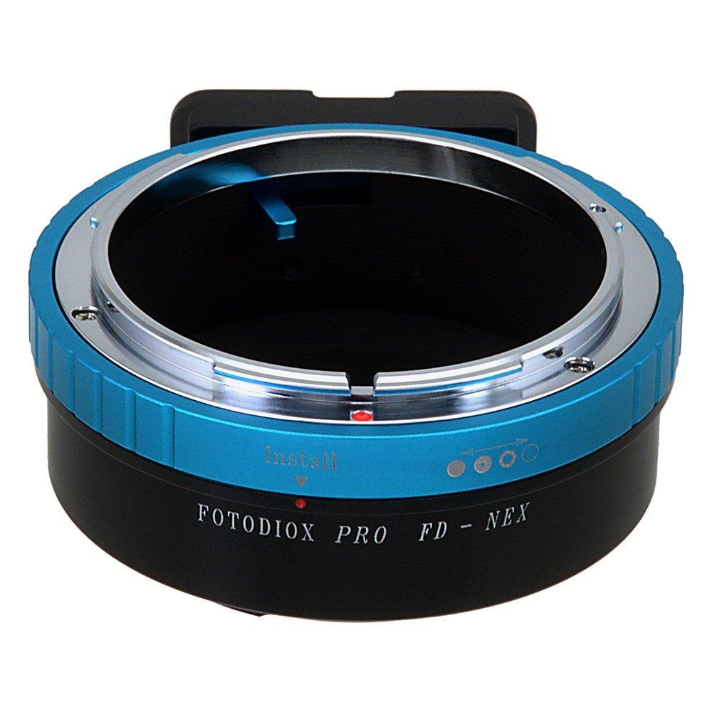 Fotodiox Pro Lens Mount Adapter, Canon FD (Old FD, New FD & FL) Mount Lenses to Sony E-Mount Mirrorless Camera Adapter - for Sony NEX & E-Mount Camera Bodies (APS-C & Full Frame Such as a6000 & a7) Canon FD/FL