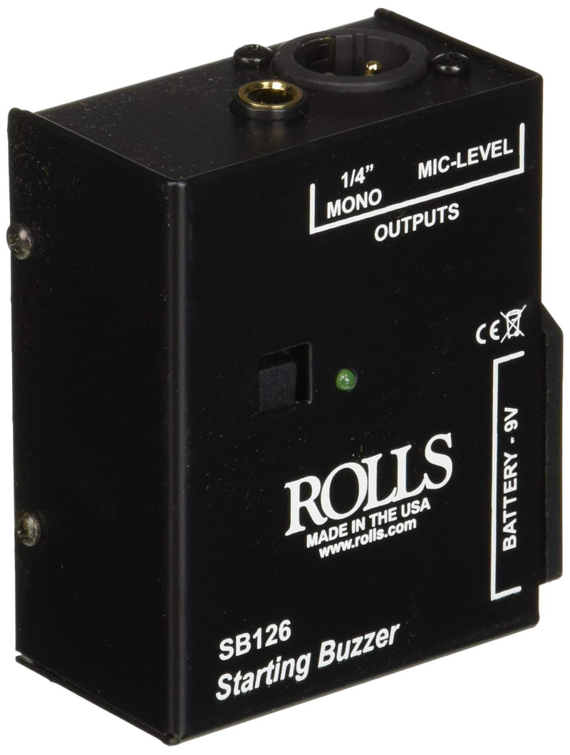 ROLLS Starting Buzzer/Tone Generator, Black, 1x1x1