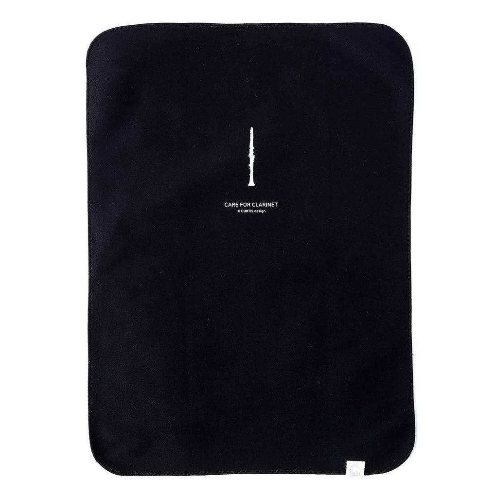 Curtis Bags Premium Microfiber Polishing Cloth - Printed Clarinet One Size black