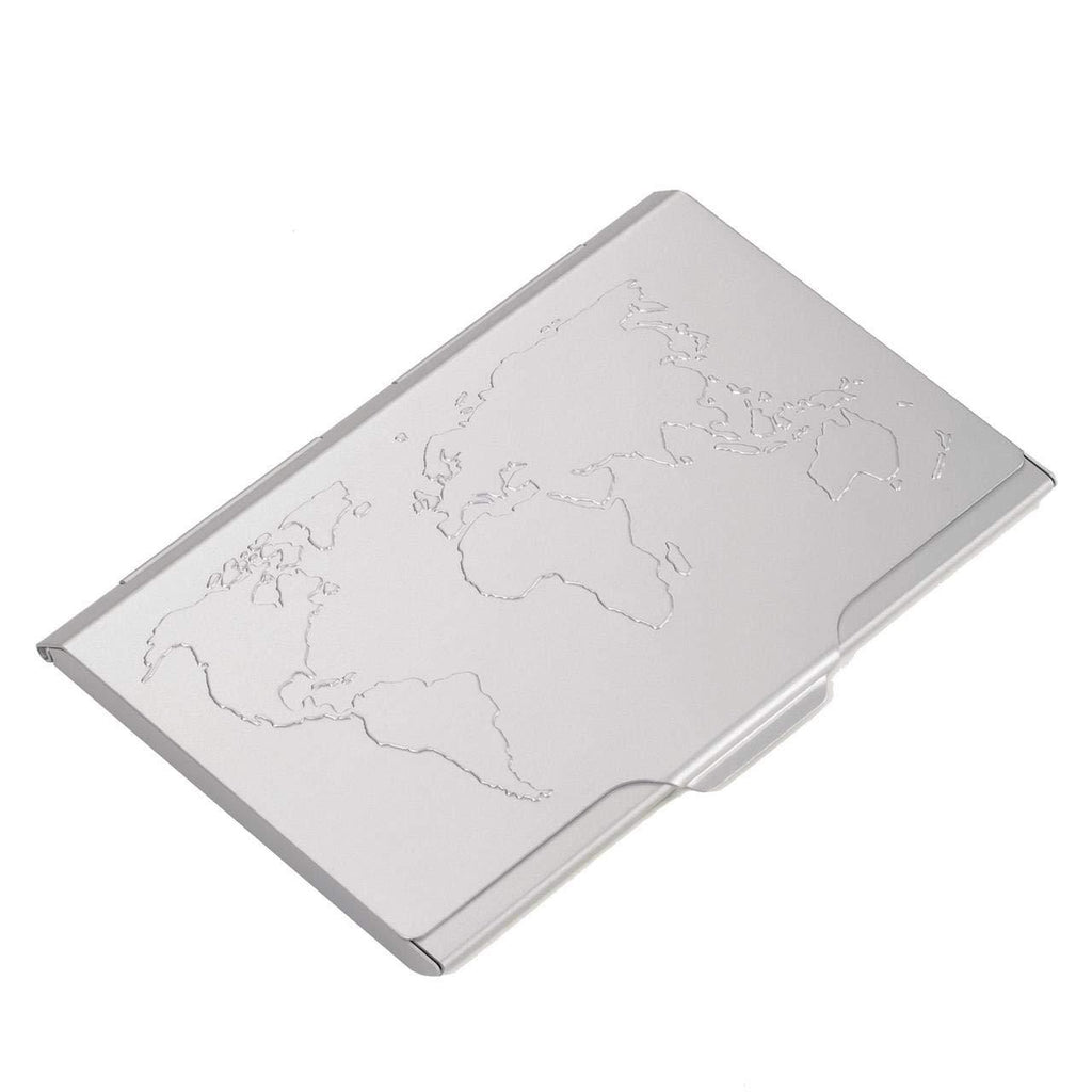 Troika Silver Global Card Case Aluminum (CDC1502AL)