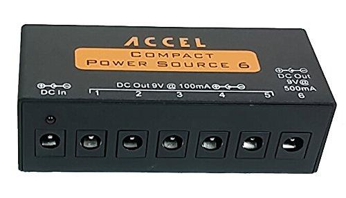 [AUSTRALIA] - Power Supply for Guitar Effects Pedals"Accel Compact Power Source 6" 