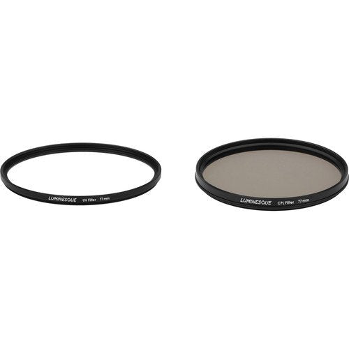 [AUSTRALIA] - Luminesque 77mm Circular Polarizer and UV Slim PRO Filter Kit 