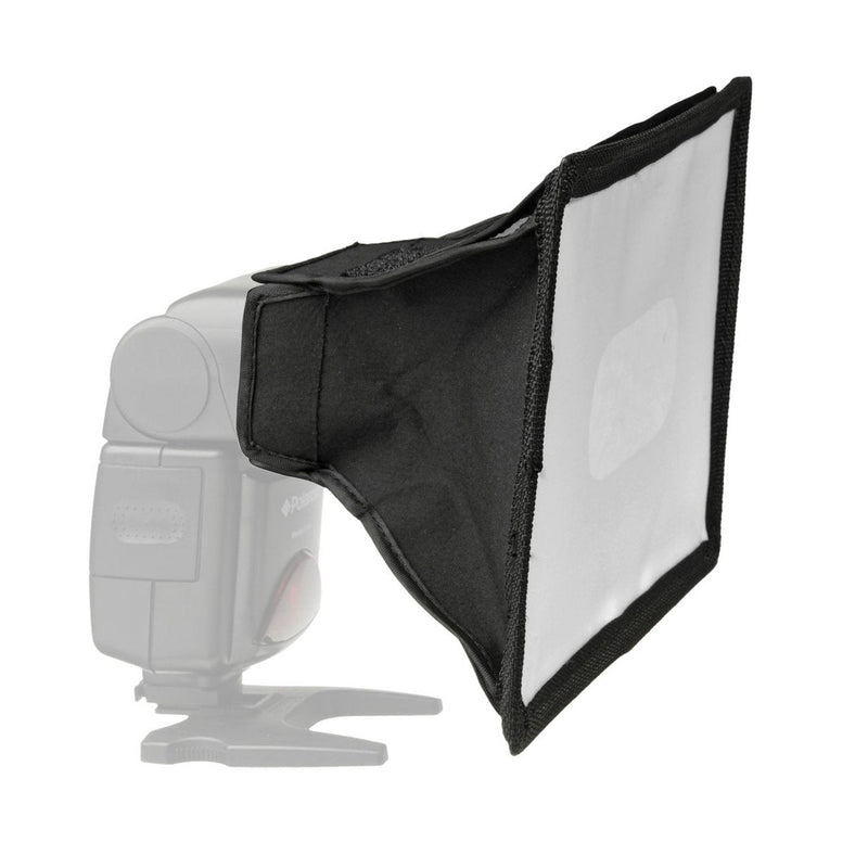 Movo Photo SB7 Universal Cloth Softbox Flash Diffuser for External Camera Flashes (Size: Medium)