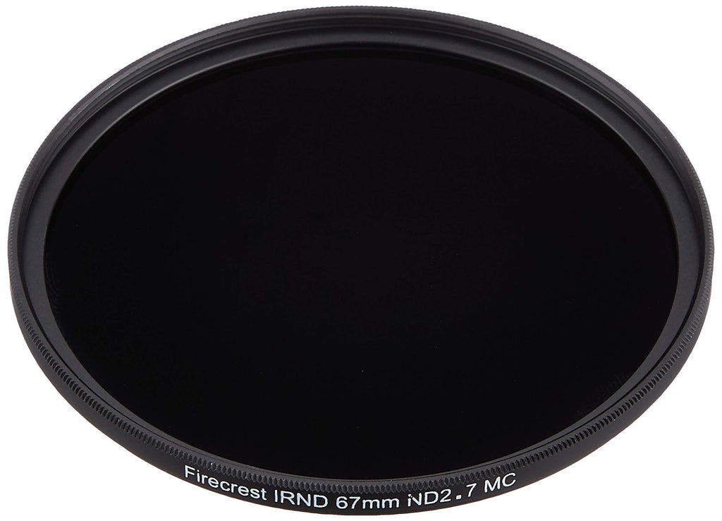 Firecrest ND 67mm Neutral density ND 2.7 (9 Stops) Filter for photo, video, broadcast and cinema production