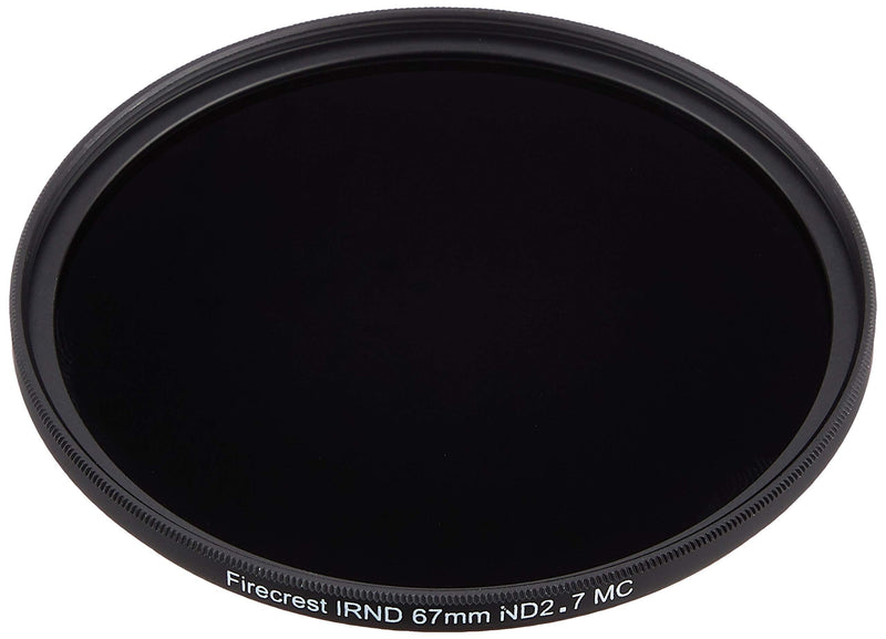 Firecrest ND 67mm Neutral density ND 2.7 (9 Stops) Filter for photo, video, broadcast and cinema production