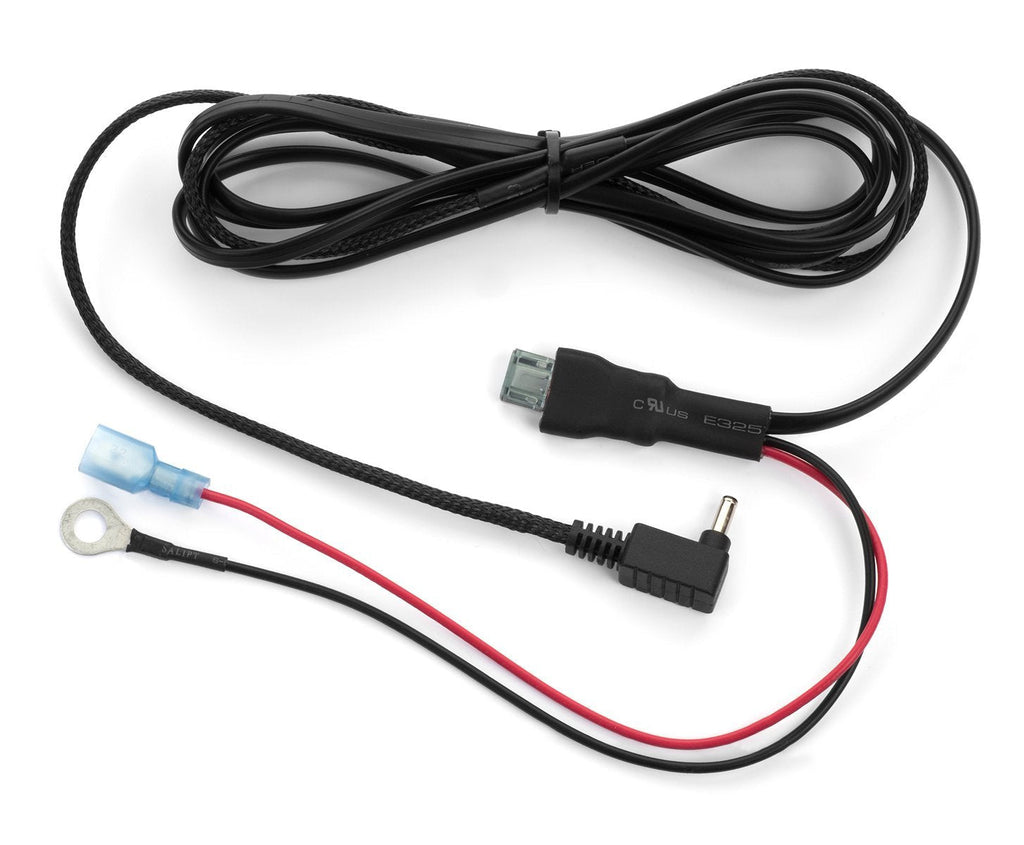 Radar Mount Direct Hard Wire Power Cord For Cobra Radar Detectors w/ Inline Fuse