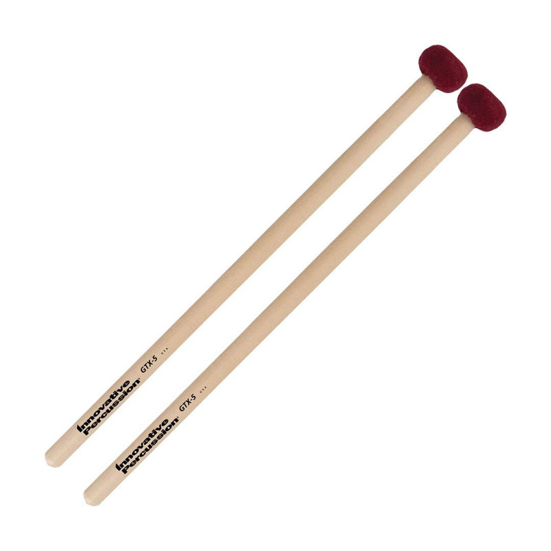 Innovative Percussion GTX Series Hard Felt, Straight Handle Timpani Mallets (GTX5)