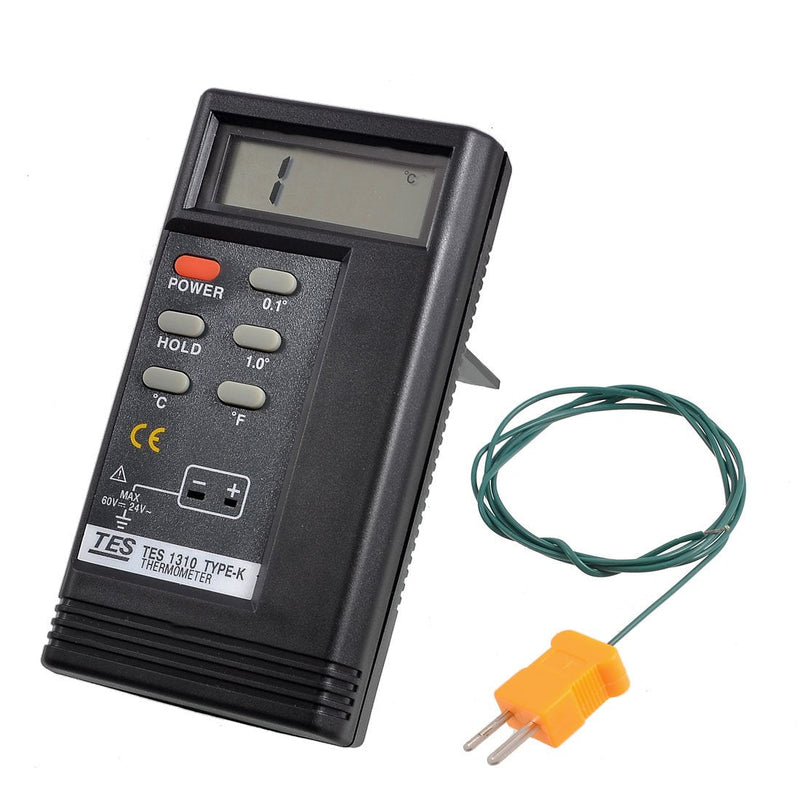 uxcell TES-1310 Digital Thermometer Temperature Reader Sensor, -50 to + 1300 C