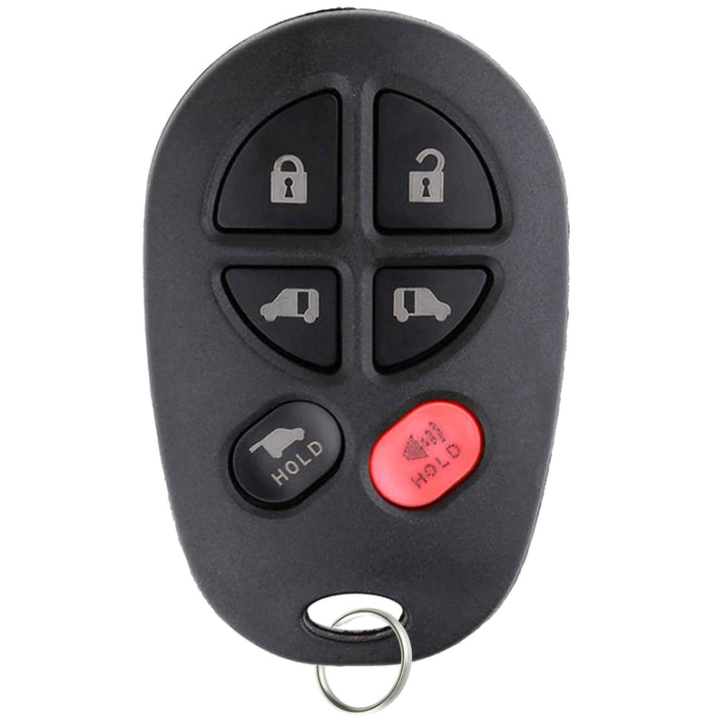 KeylessOption Keyless Entry Remote Control Mini Van Key Fob Replacement for GQ43VT20T